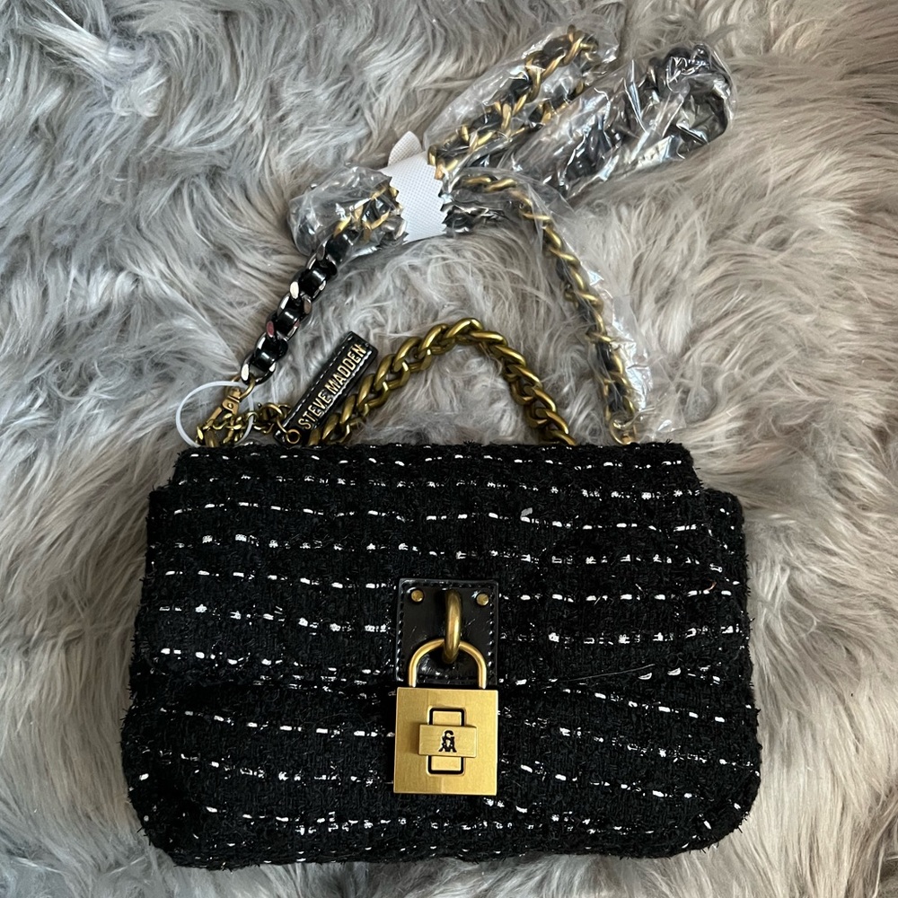 Steve Madden Tweed Purse